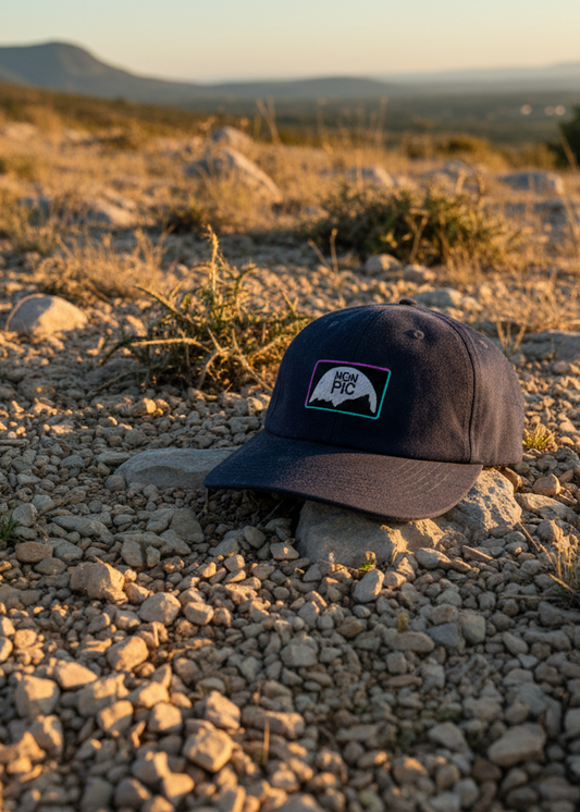 Casquette MON PIC garrigue soleil made in France pure