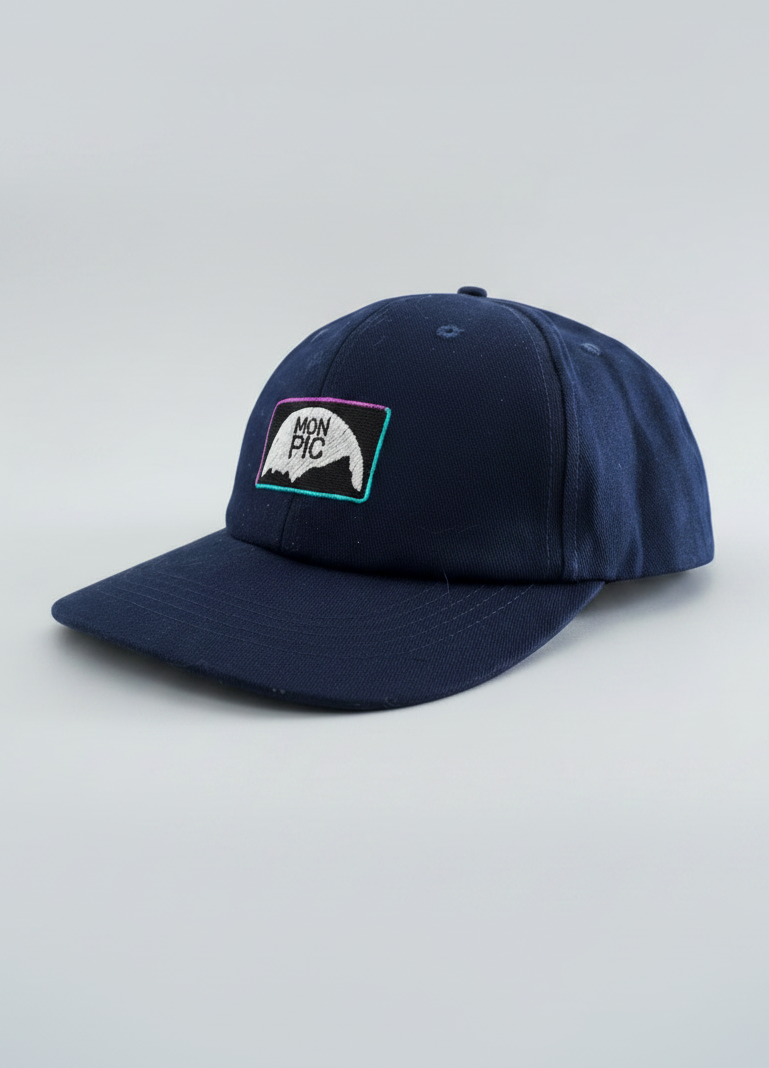 Casquette Navy MON PIC pure made in France outdoor