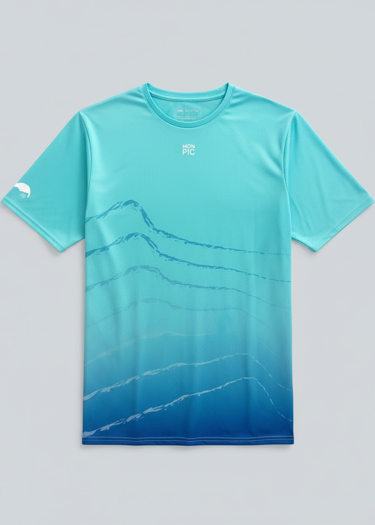 MON PIC – t-shirt homme face performance made in France 