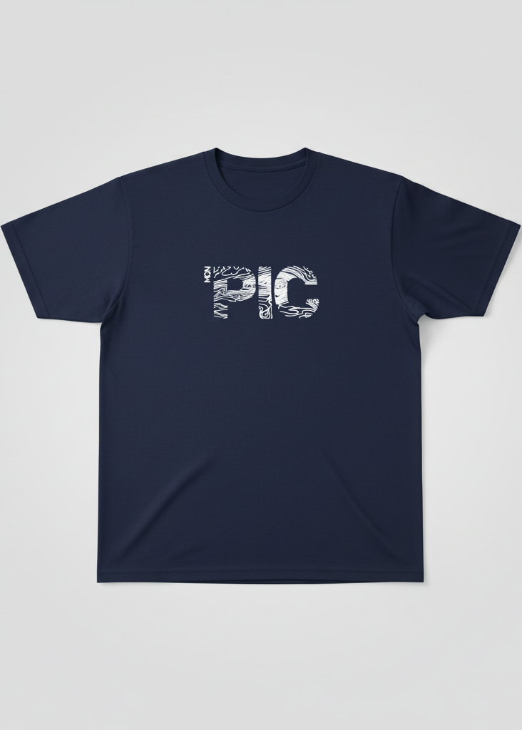 t-shirt MON PIC IGN made in france homme