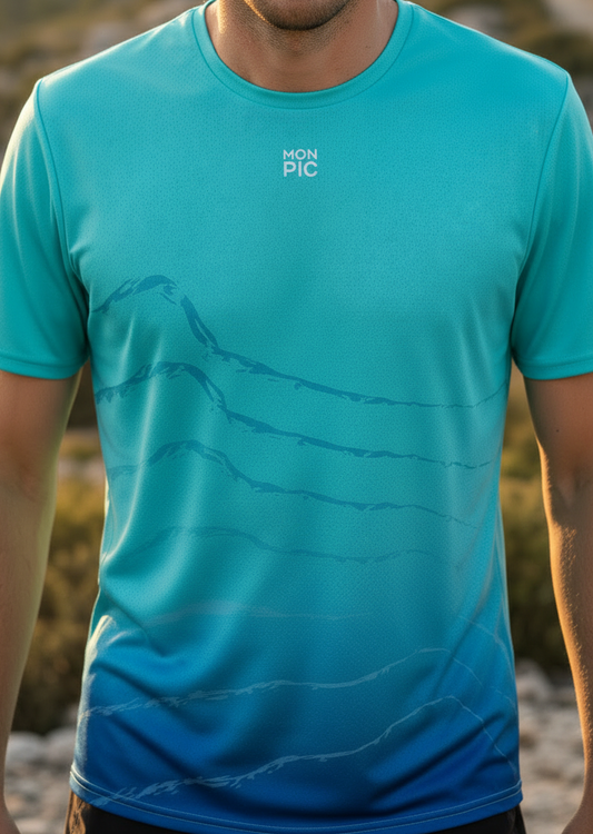 Traileur MON PIC turquoise gamme performance made in France 