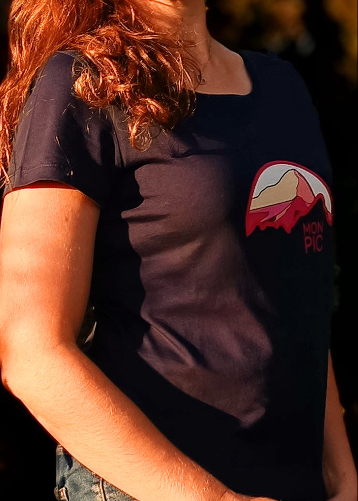 tshirt femme relief monpic made in france